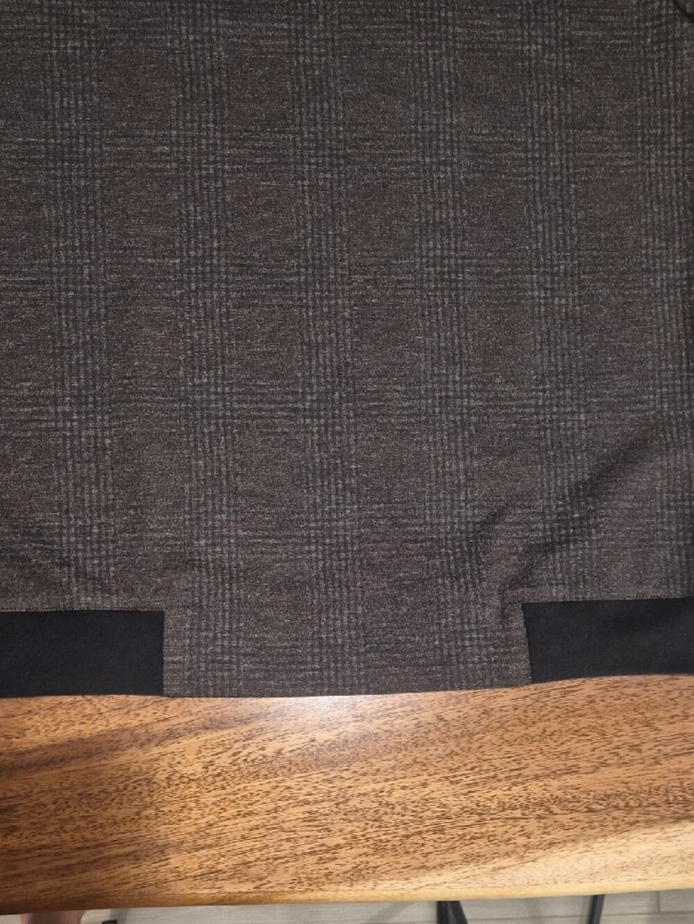 Men's Robert Barakett Brown Plaid Slim Stretch Fit Sz LG - Picture 9 of 16